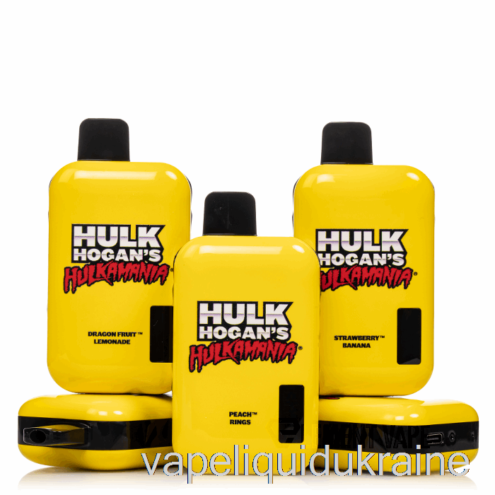 Vape Ukraine Hulk Hogan Hulkamania 8000 Disposable White Gummy